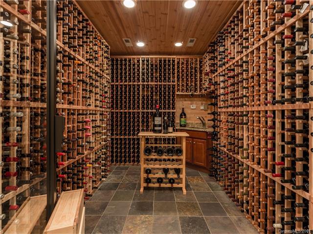 Wine room will hold over 2,000 bottles in a climate controlled environment.